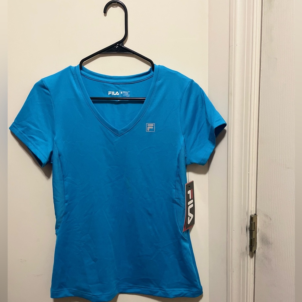 Blue Fila Active Top